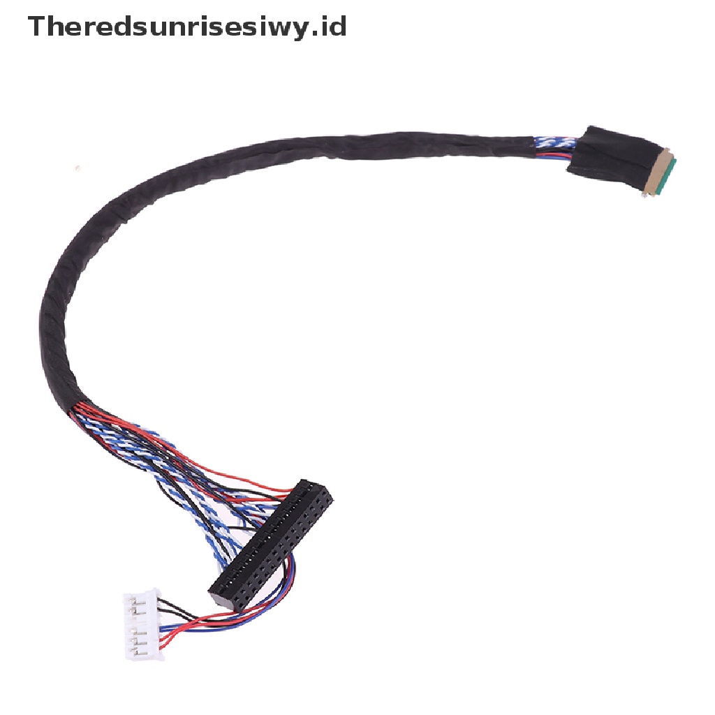 (Theredsunrisesiwy.Id) I-Pex 20453-040t-11 Kabel Lvds 40pin 2ch 6bit Untuk Panel Lcd Led 10.1-18.4 &quot;