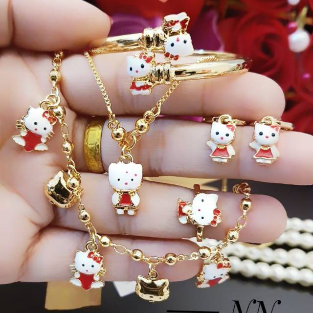 Xuping set anak lapis emas 24k 0215