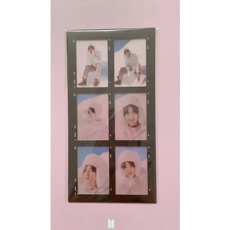 6 CUT PHOTO JIMIN WINPACK WINTER PACKAGE BTS 2021 SIX CUT JIMIN BTS