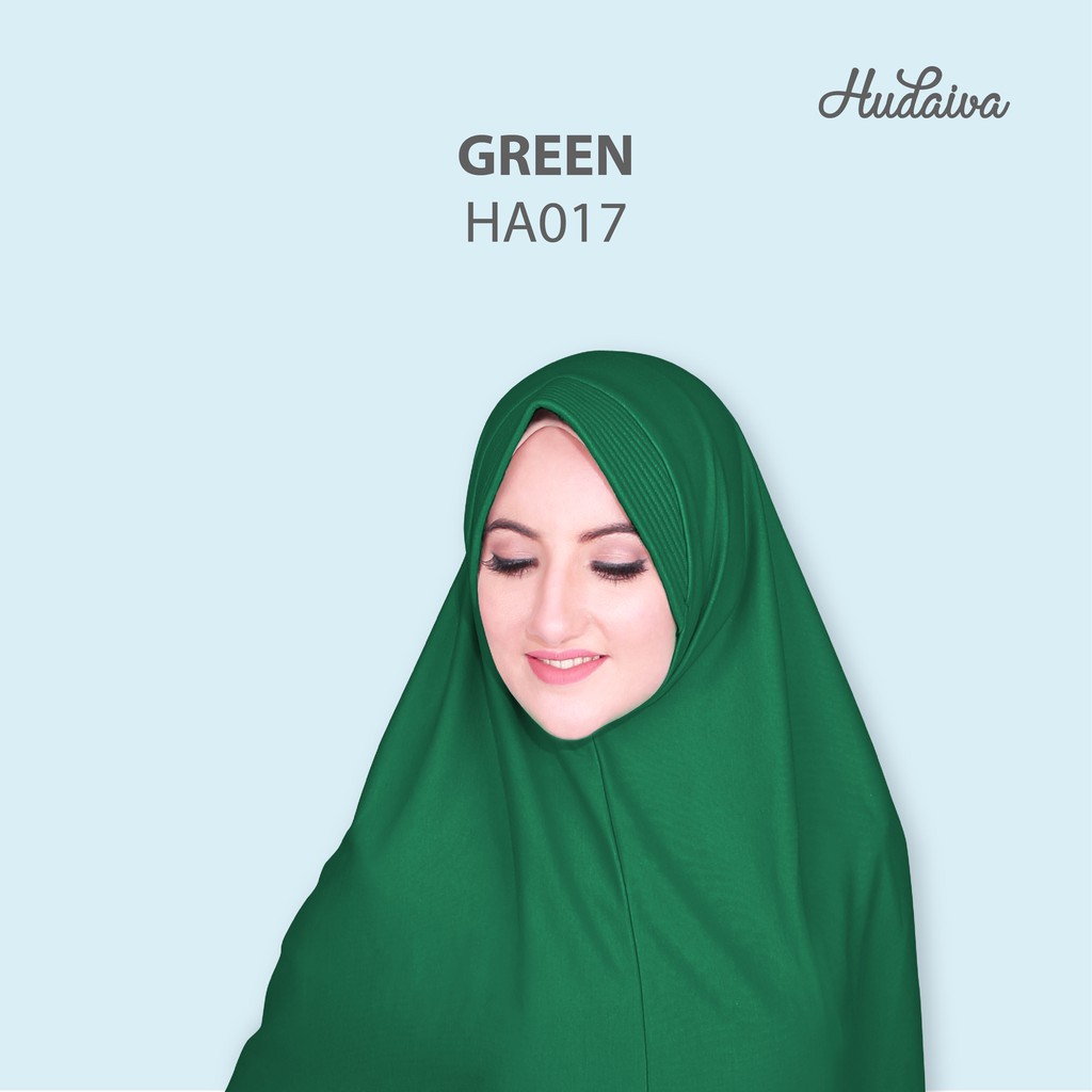 Jilbab Hudaiva Andalus HDVA - HA017 Green