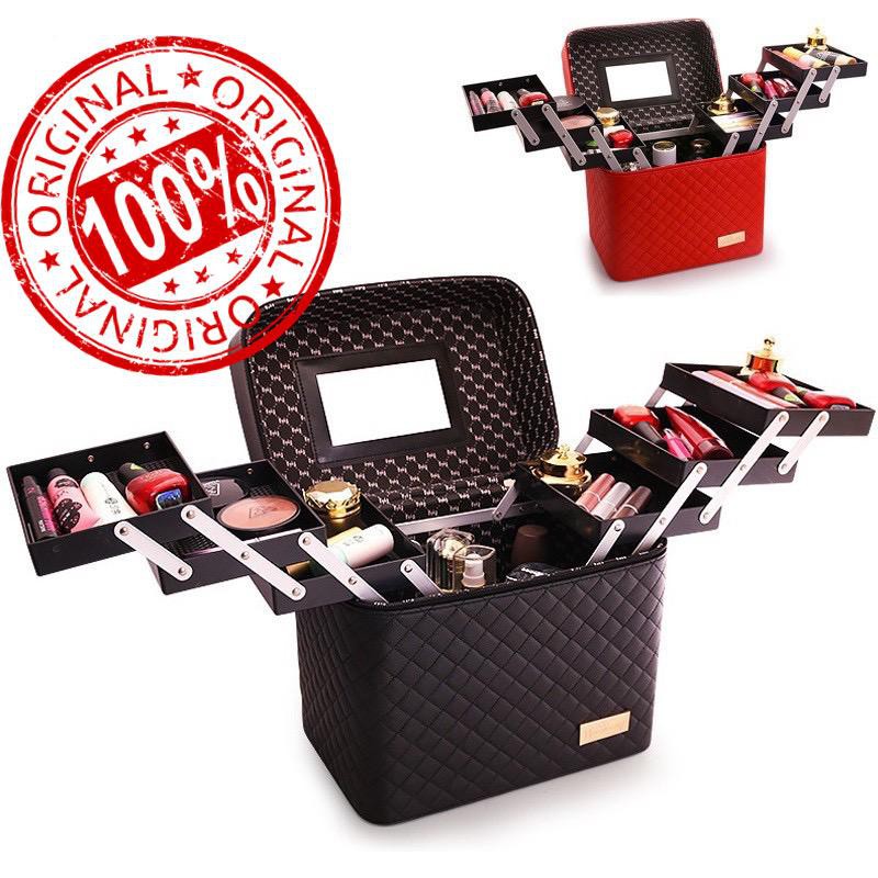 Kotak kosmetik / Tempat Make Up / Beauty Case/3TK Polos B3395