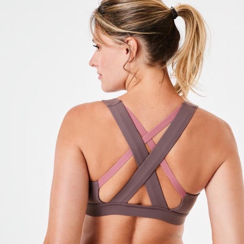 Anko Sports Bra Active Womens Medium Support Ada Busa (Bisa Lepas / Pasang)