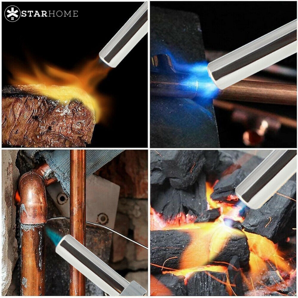 Kepala Gas Torch StarHome Portable Gas Torch Gas Flame Gun BBQ Blow Torch