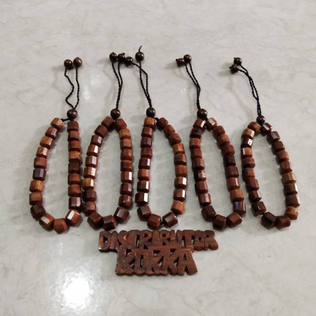 ( SUPER MURAH ) Grosir 5 pcs gelang kokka kaukah kaokah fukakah koka buntut cutting coklat