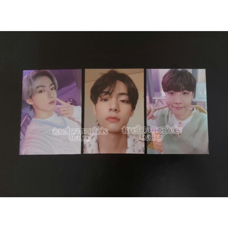 [BOOKED] PHOTOCARD TAEHYUNG BE PAJAMAS, SOWOOZOO PAJAMA JUNGKOOK JK, J-HOPE HOSEOK HOBI V TAE PC