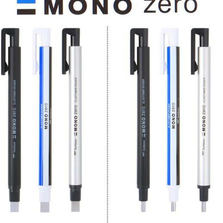 

READY STOCK TOMBOW MONO ZERO MONOZERO PRECISION ERASER PENGHAPUS GAMBAR DETAIL AKURASI TINGGI ス 75