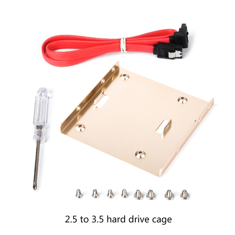 Bracket Mounting SSD Internal btsg 2.5in Sampai 3.5in HDD Hardisk Rak Untuk Komputer PC