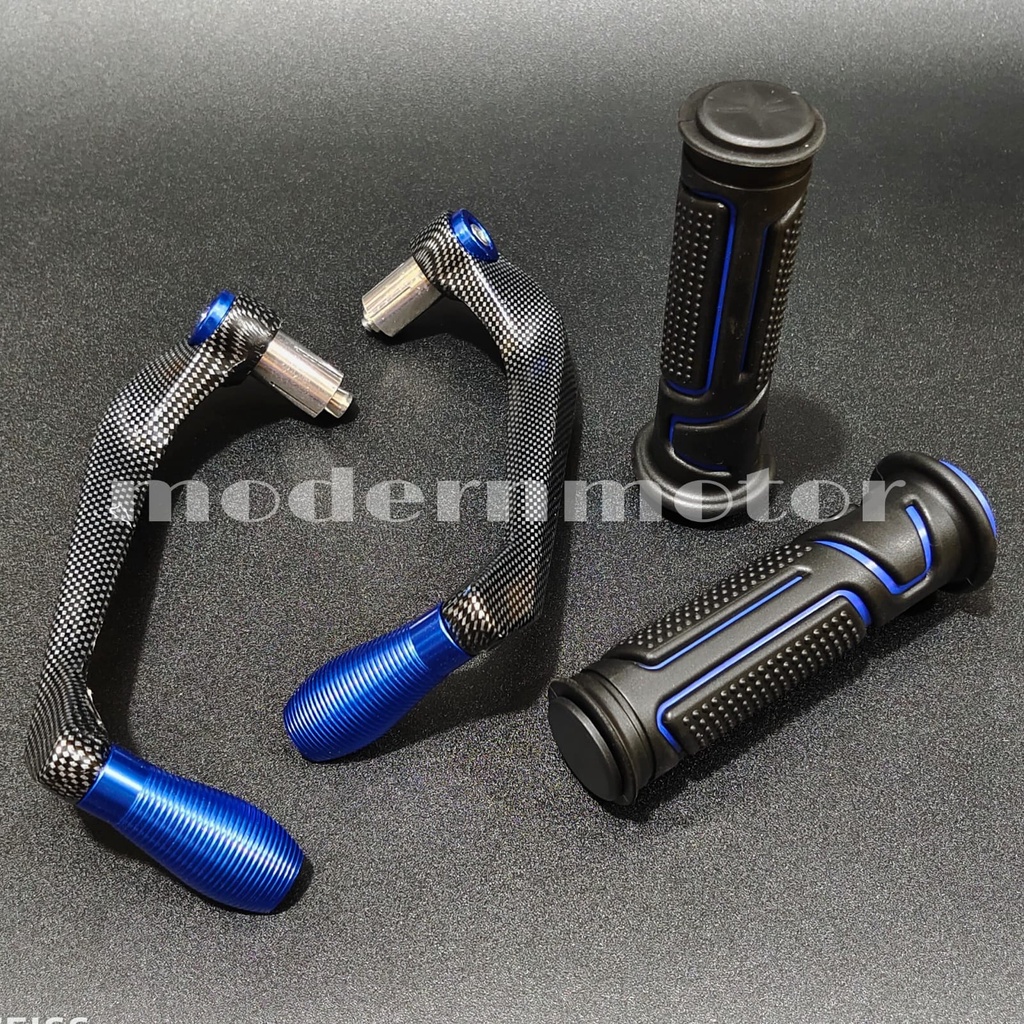 [paket 2in1] proguard carbon sabit + Handgrip ersatzel original Universall motor