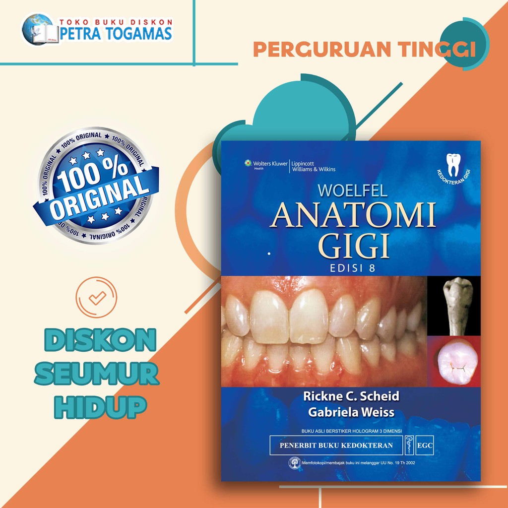 WOELFEL ANATOMI GIGI ED. 8 // RICKNE C. SCHEID, GABRIELA WEISS // EGC