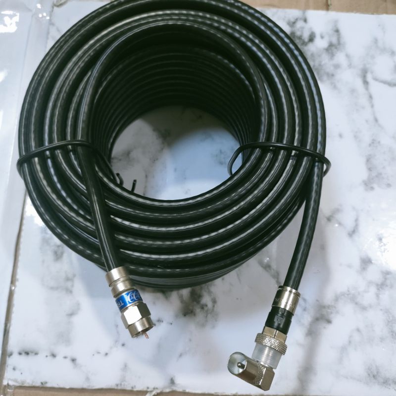 KABEL ANTENA RG6+KONEKTOR PRESS BELDEN PLUS JACK TV L MALE/KABEL PARABOLA/KABEL STB/KABEL ANTENA PX