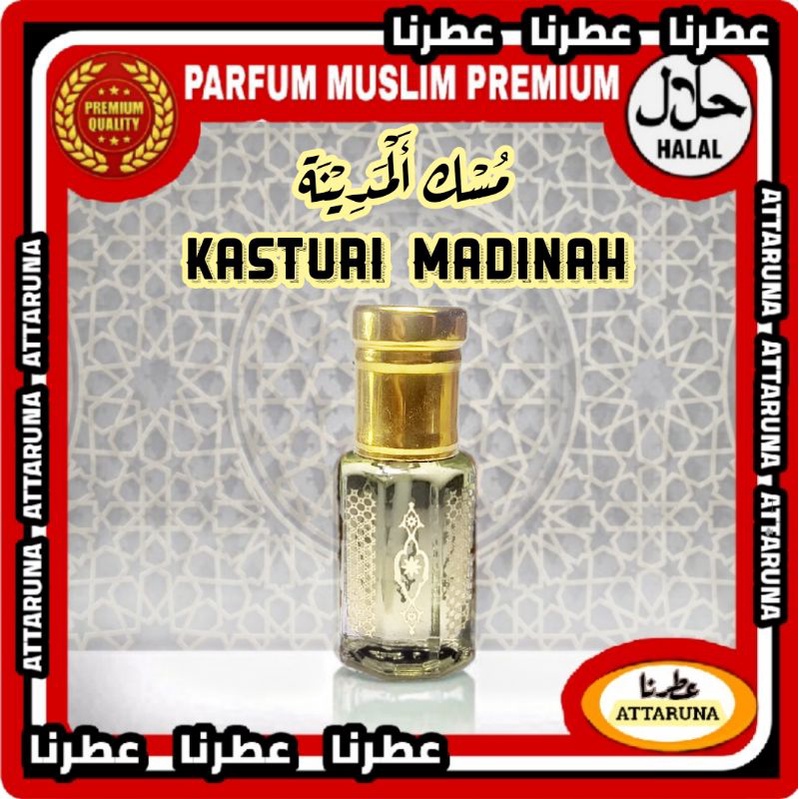 Musk almadinah premium original kasturi madinah misik madinah