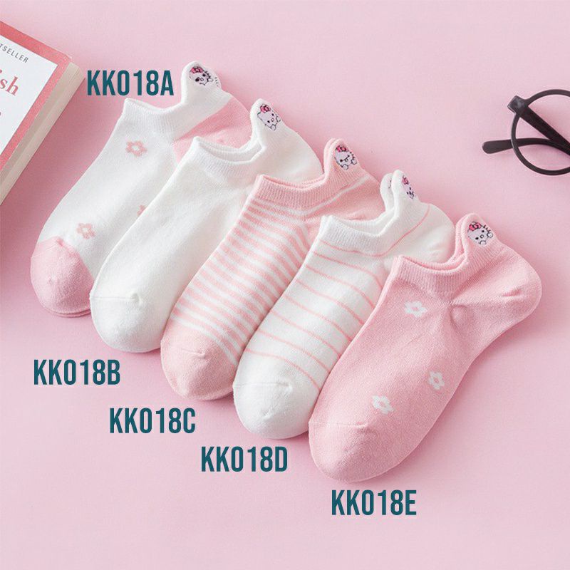 Kaos Kaki Hello Kitty Lucu