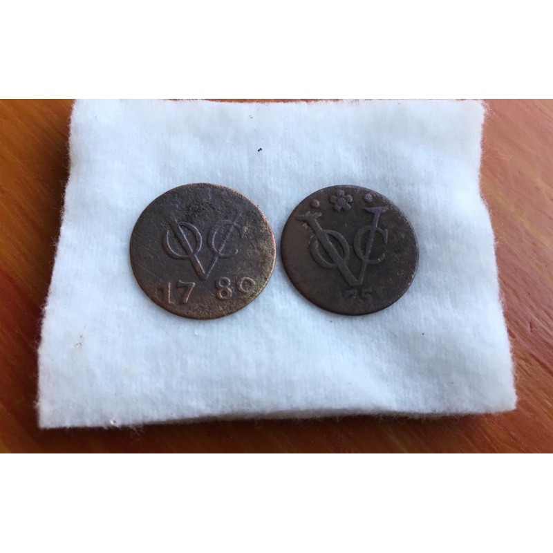 Koin Kuno VOC 2 Keping Borongan