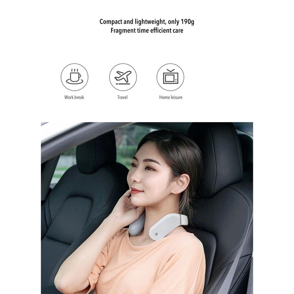 XIAOMI JEEBACK G2 - Far Infrared Cervical Neck Massager - Alat Pijat Leher Ajaib dari XIAOMI