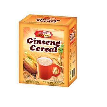 

SEREAL GINGSENG INSTAN | INDOCAFE GINGSENG CEREAL BOX 5 SAC