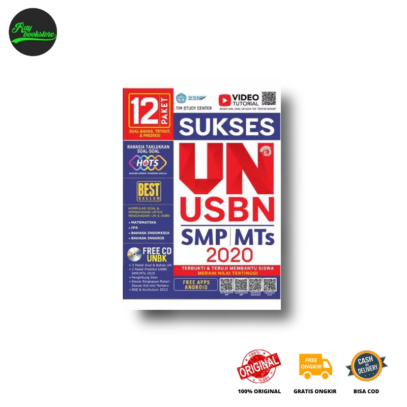 AG - SUKSES UN USBN SMP/MTS 2020 (PLUS CD)-0