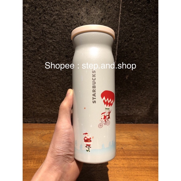 Starbucks Tumbler Korea Stainless Steel - Santa Village Christmas Edition - Rare Limited Ed