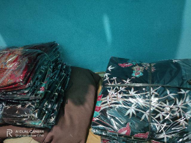 Atasan Batik Dolby Dolbi Dobby Doby Tenun Sutra Tulis Halus Katun Atbm Baron ,sarombit Atasan