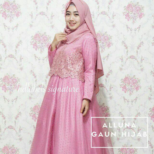 Gaun hijab modern