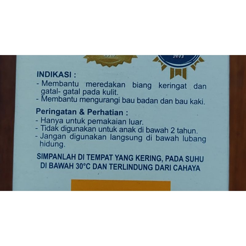 Bedak Herocyn Dewasa Kaleng 50 Gram / Biang Keringat / Gatal-Gatal / Mengurangi Bau Badan &amp; Bau Kaki