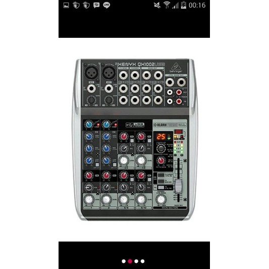 Mixer Behringer XENYX QX 1002 USB ( 10 channel )