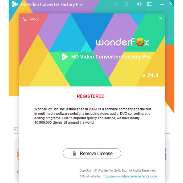 Lisensi WonderFox HD Video Converter Factory V.24.4 Original Lifetime Full Version