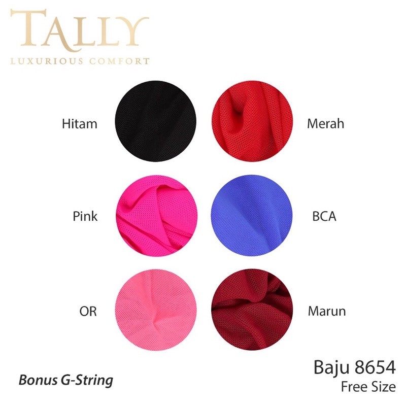 TALLY BAJU TIDUR / LINGERIE 8654 I FREE SIZE