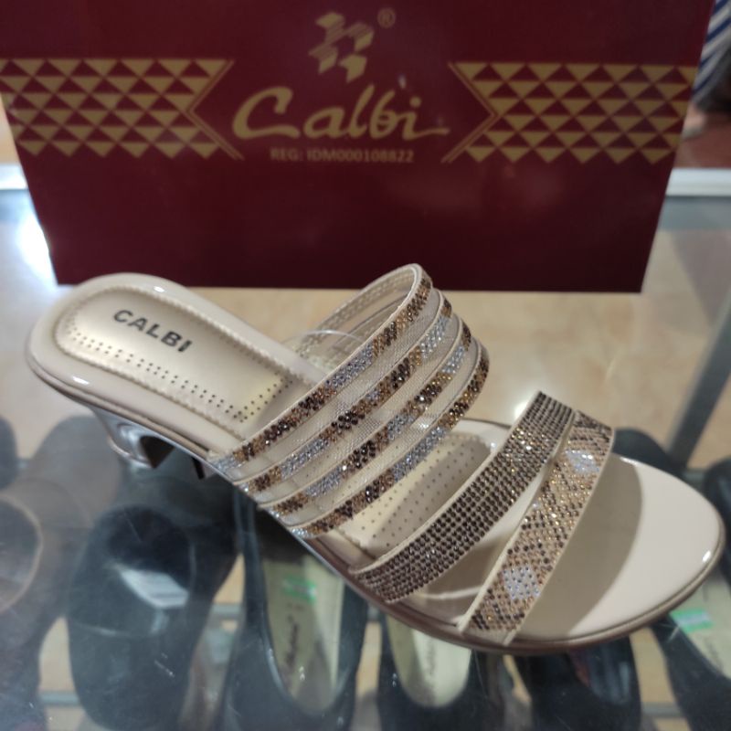 WEDGES CALBI CRX SANDAL WANITA | SANDAL PESTA HEELS 5CM | SIZE 36 - 40
