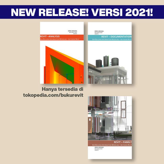 

READYY Buku Revit - COMPLETE BOOK SET (NEW RELEASE - EDISI 2021) SALE