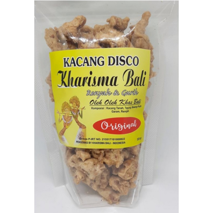 

Paket Bundling 5 Pcs Kacang Disco Kharisma Bali 225gr
