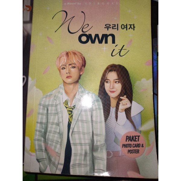 PRELOVED BUKU  NOVEL FF BTS READY KAMAR (koleksi pribadi)
