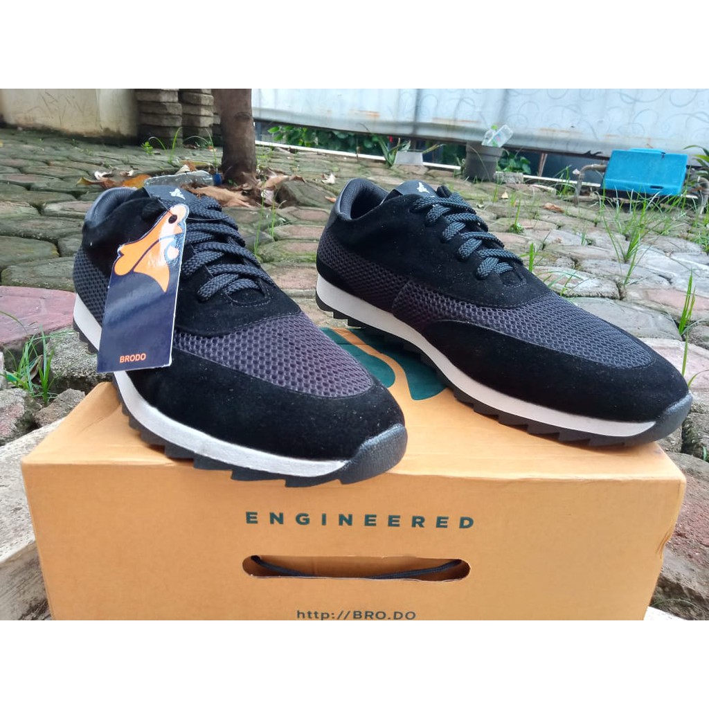 Brodo Shinka Mesh Black Black Sole - Size 43