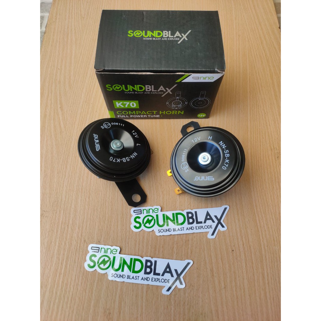 KLAKSON MOTOR MOBIL SOUNDBLAX K70 9NINE LUMINOS 1 SET