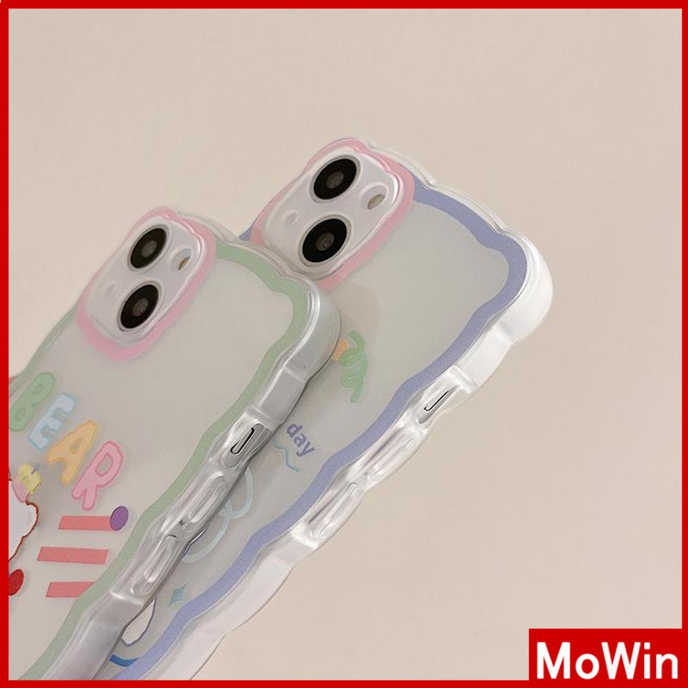 iPhone Case Silicone Soft Case Clear Case Airbag Shockproof Camera Cover Protection Cartoon Cute Compatible For iPhone 11 iPhone 13 Pro Max iPhone 12 Pro Max iPhone 7Plus iPhone xr