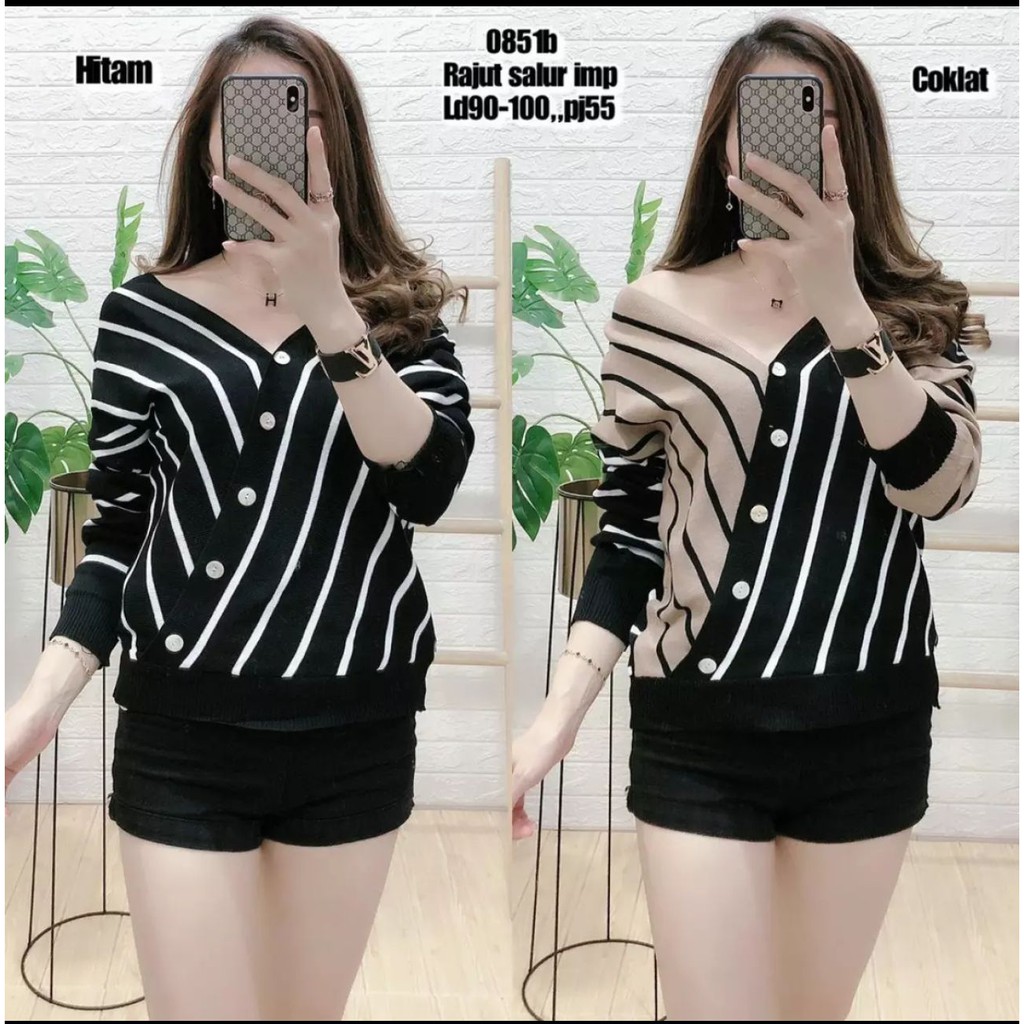 Zelline outlet rajut Blouse Lisa terbaru