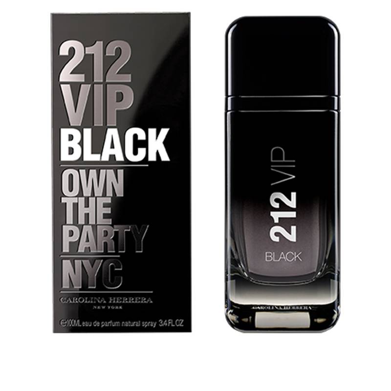 Parfum Ori BIG SIZE CH 212 VIP BLACK MEN 200ML UNBOX