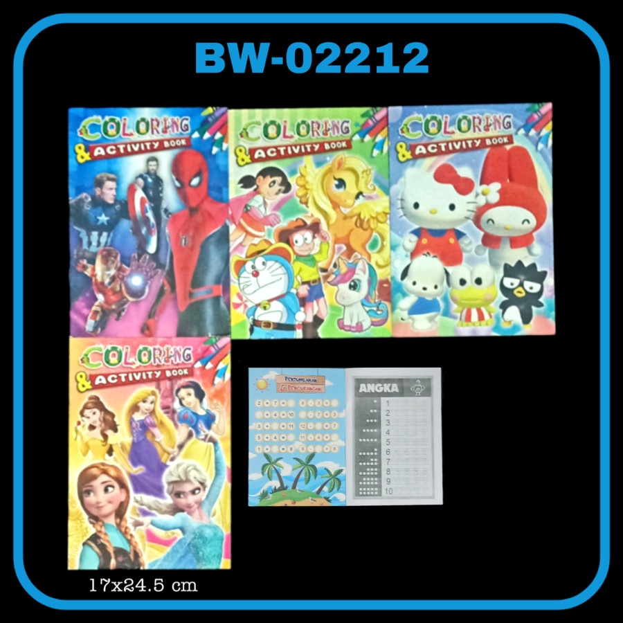 

BOS Buku Mewarnai/Belajar Mewarnai Anak/Education/Coloring Book/Art