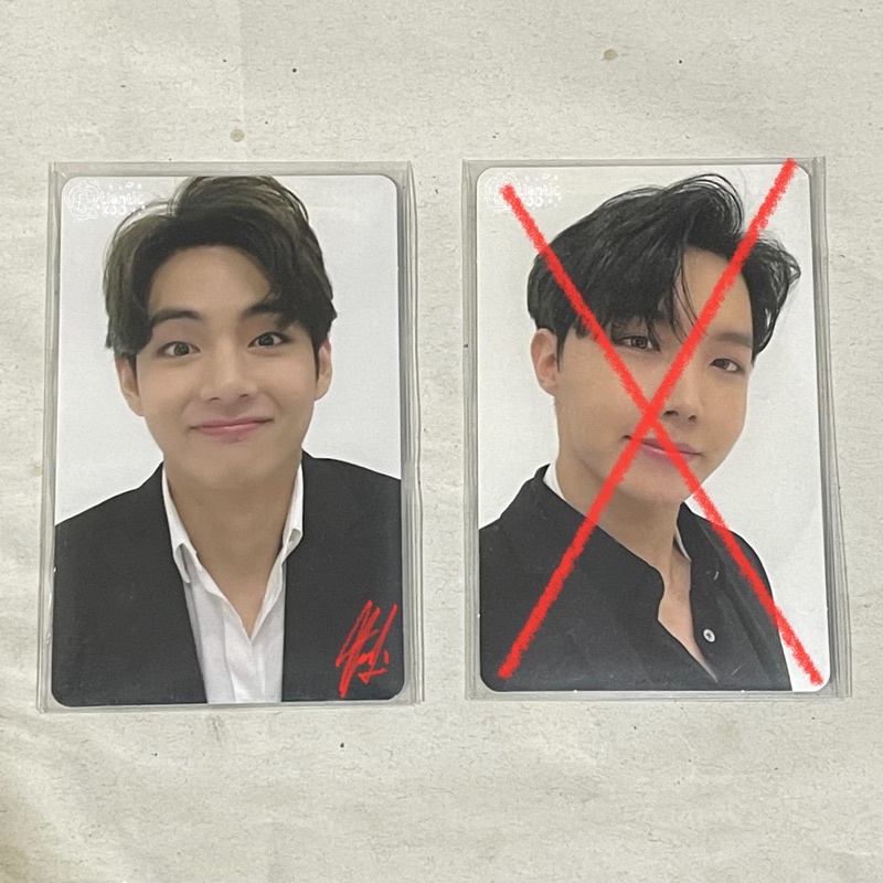 bts taehyung dvd memories 2020 memo20 photocard pc