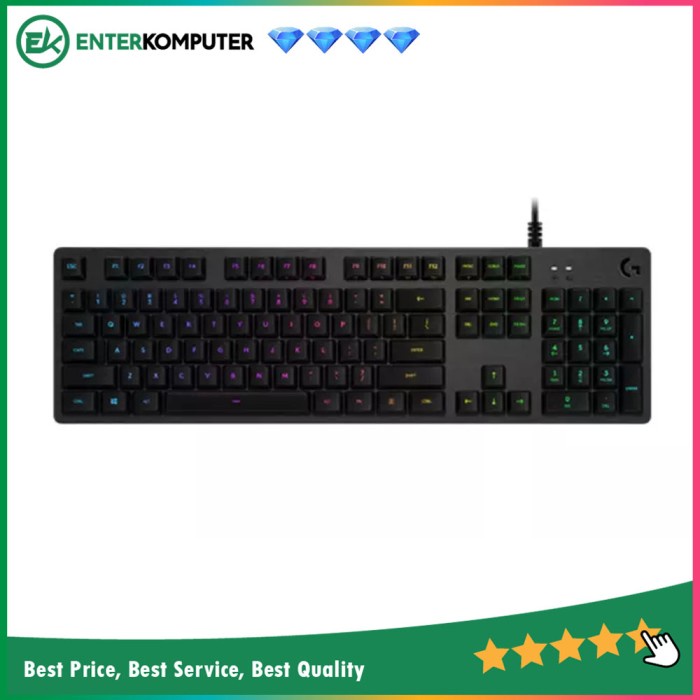 Keyboard Logitech G512 Carbon RGB Gaming Mechanical Keyboard