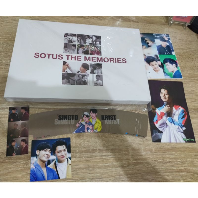 OFFICIAL SPECIAL BOXSET SOTUS THE MEMORIES KRIST PERAWAT SINGTO PRACHAYA SINGKIT PERAYA