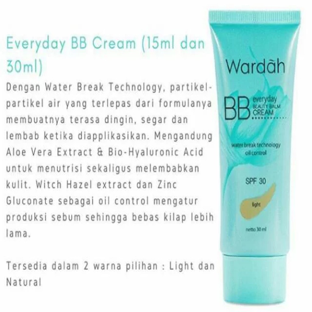 Image of Wardah Everyday BB Cream, 15 ml #2