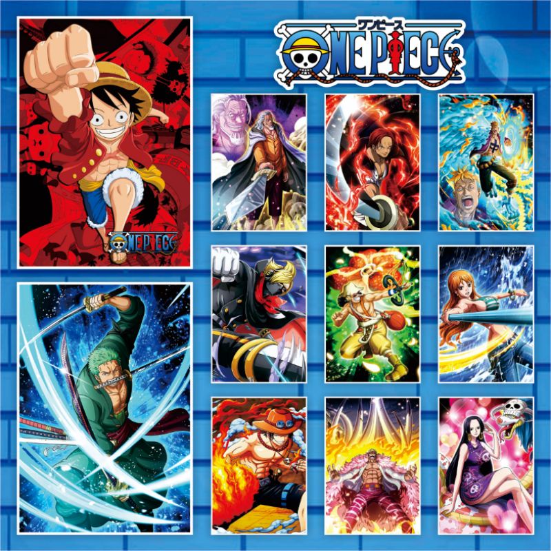 Poster ONE PIECE Karakter - ukuran A4+