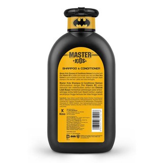 MASTER KIDS SHAMPOO N CONDITIONER BATMAN 150ML