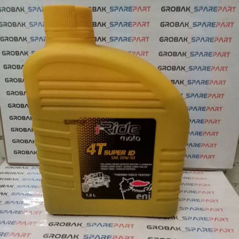 OLI ENI AGIP I-RIDE 4T SUPER ID 20W-50 1,2Liter Original