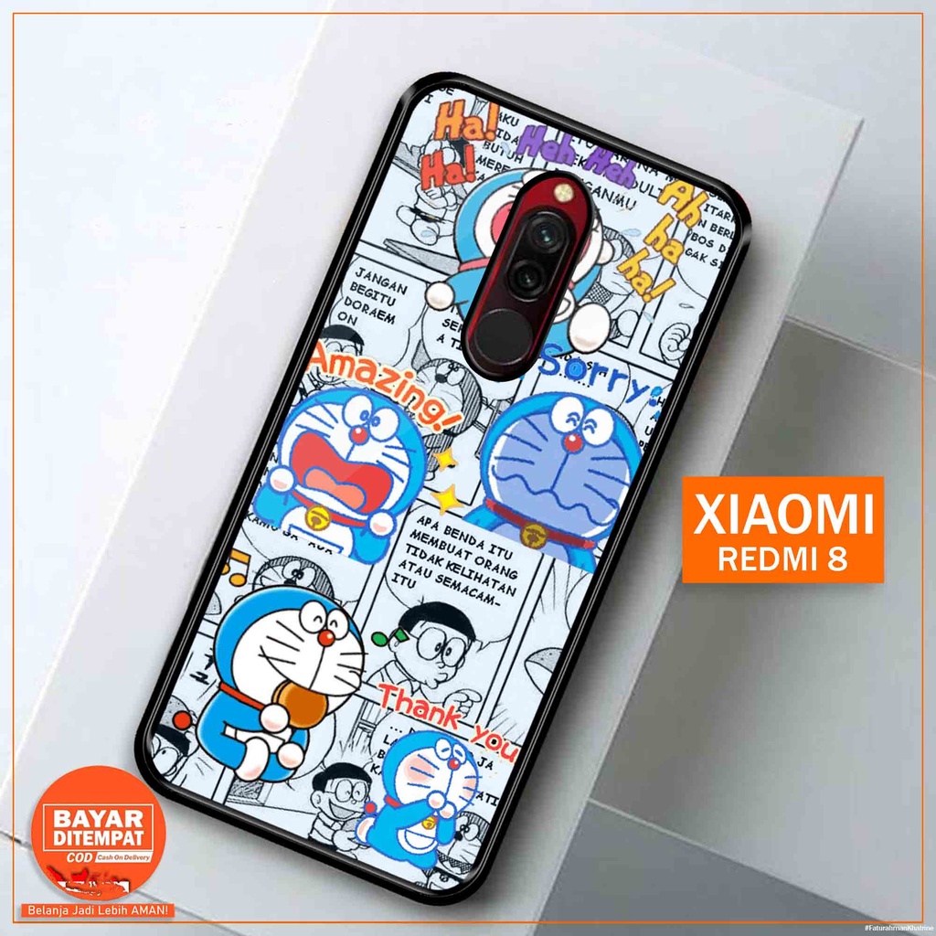 Sukses Case Xiaomi Redmi 8 - Hardcase 2D Glossy Xiaomi Redmi 8 - Silikon Hp Xiaomi  - Silicon Hp Xiaomi - Kessing Hp Xiaomi  - Casing Hp Xiaomi - Sarung Hp Xiaomi - Case Hp [Motif Kartun Emon 2]