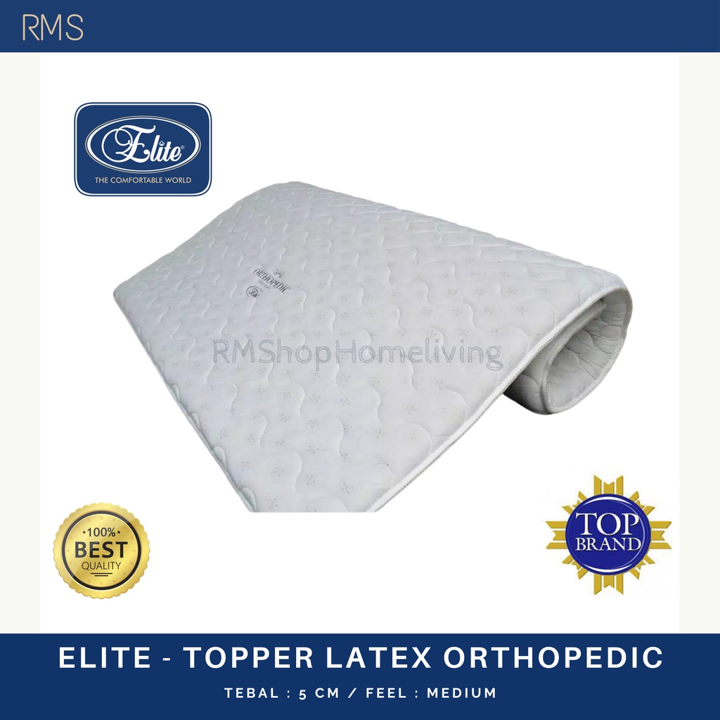 Elite Topper Latex Uk. 180 x 200 / Topper Matras / Latex / Orthopedic