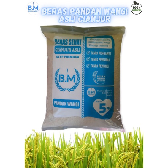 

Beras Pandan Wangi Asli Cianjur 5kg