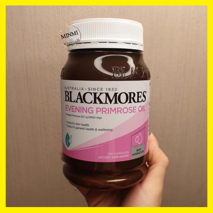 MENOPAUSEOBAT- BLACKMORES EVENING PRIMROSE OIL 190 KAPSUL 1000MG EPO -OBAT-MENOPAUSE.