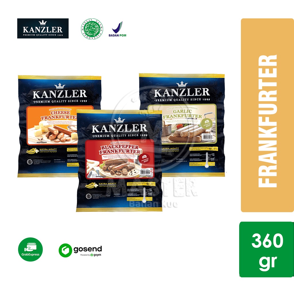 

Sosis Kanzler Frankfurter [1pcs] KHUSUS INSTANT