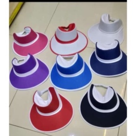 Topi Senam wanita Topi pantai Visor Wanita Musim panas Casual Pelindung Sinar UV/Topi Senam Wanita /